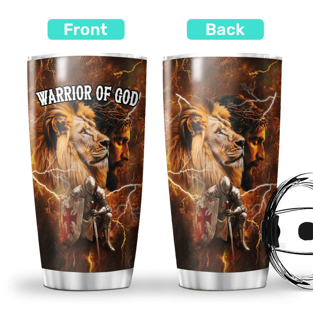 Warrior Of God Tumbler