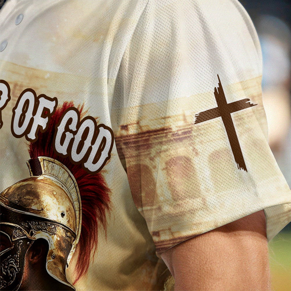 Warrior Of God Baseball Jersey