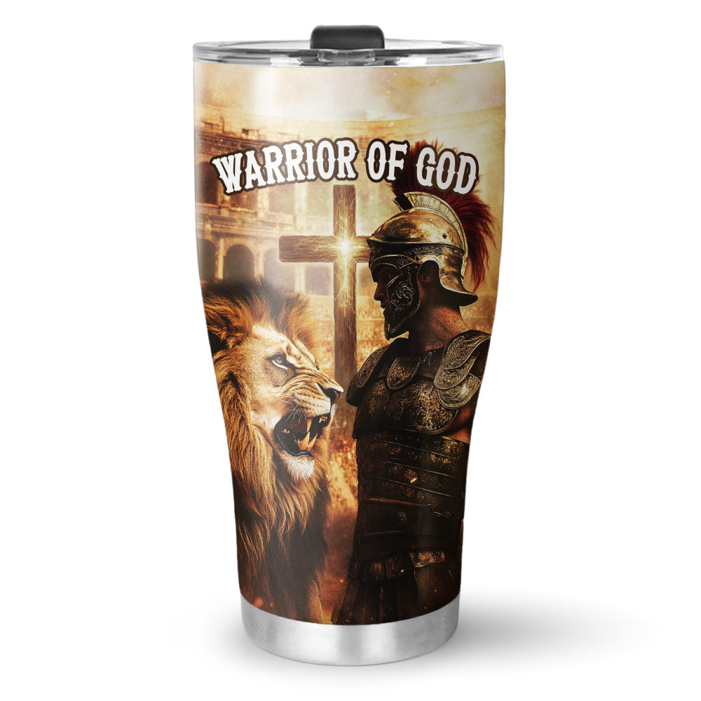 Warrior Of God Tumbler
