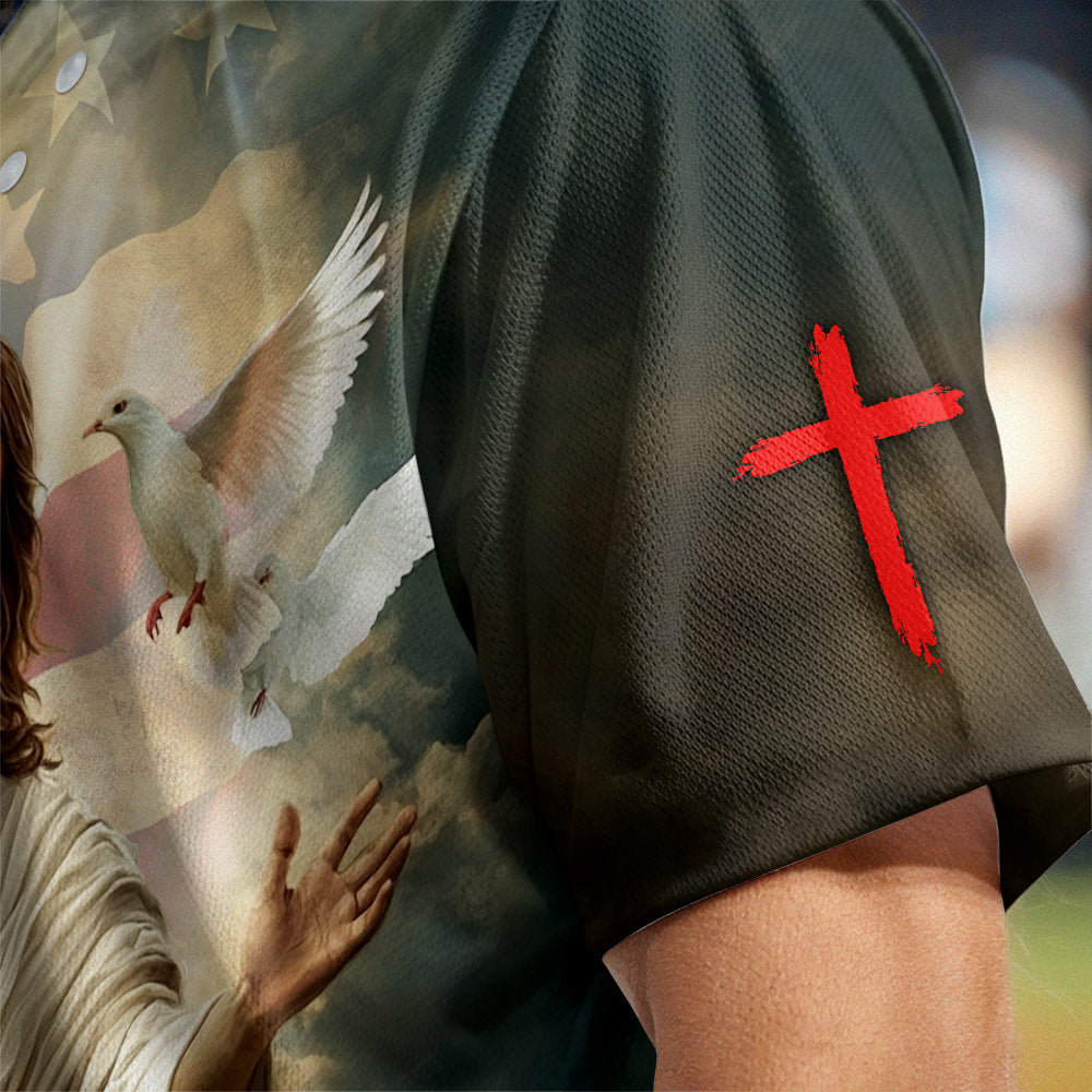 Make America Godly Again Baseball Jersey