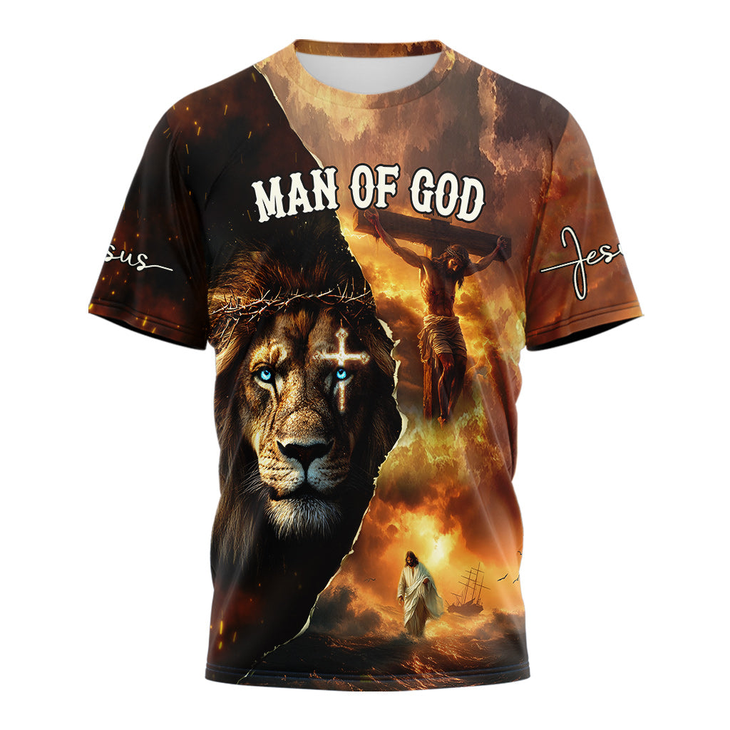 Man Of God Redeemed Strength T-shirt