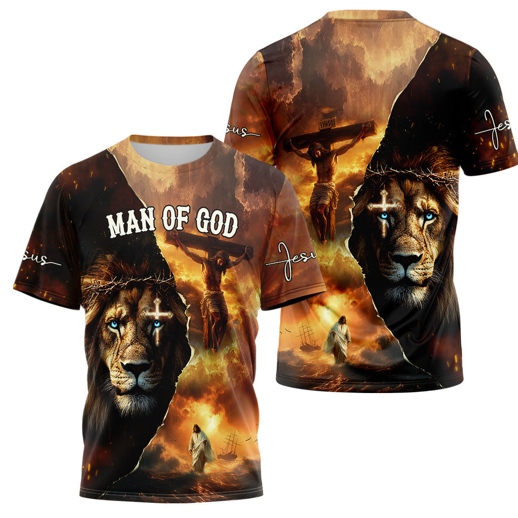 Man Of God Redeemed Strength T-shirt