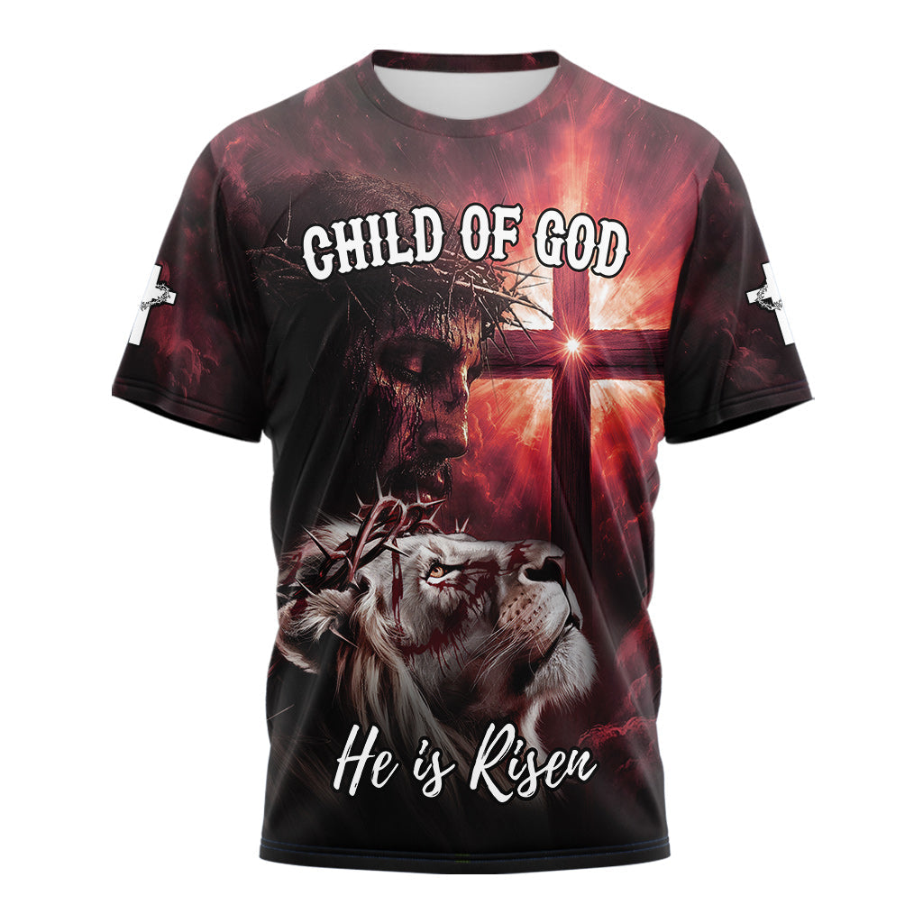 Child Of God Risen Warrior T-shirt