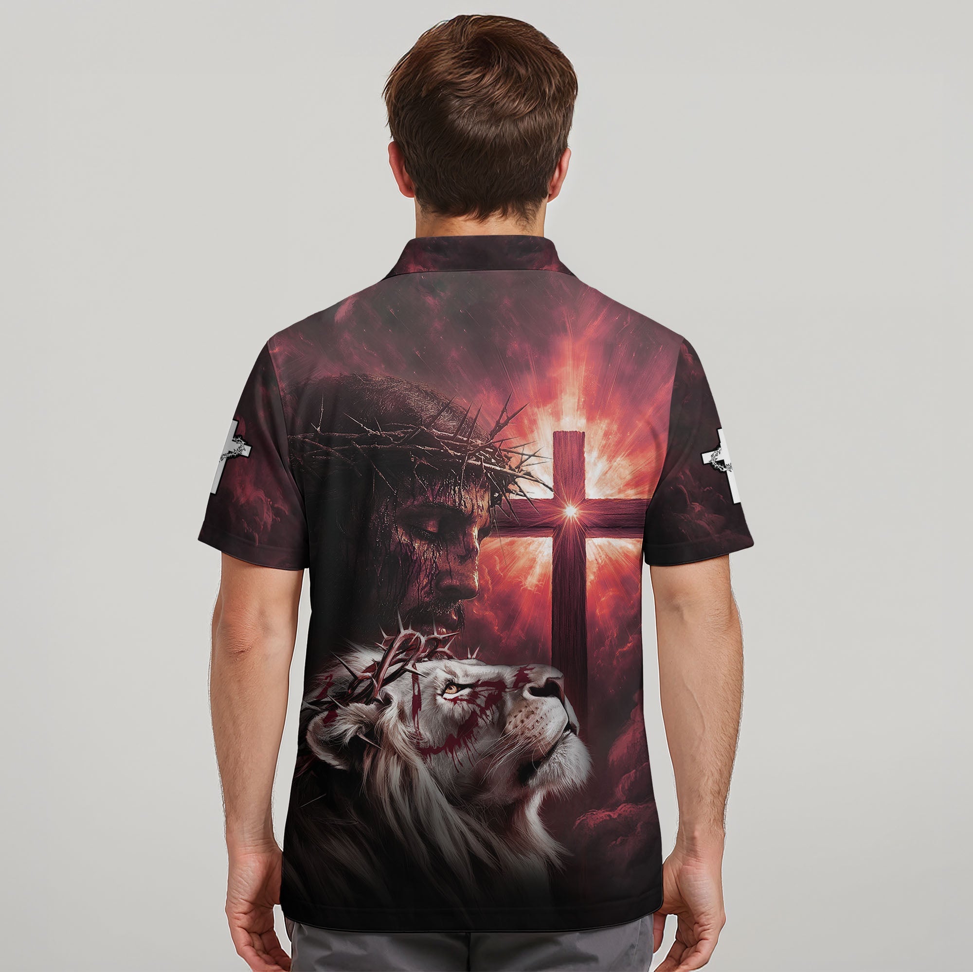 Child of God Red Cross Polo