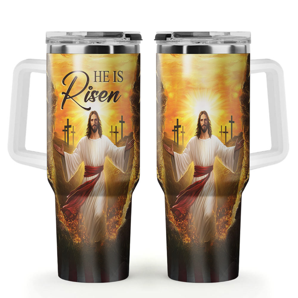 He Is Risen Tumbler