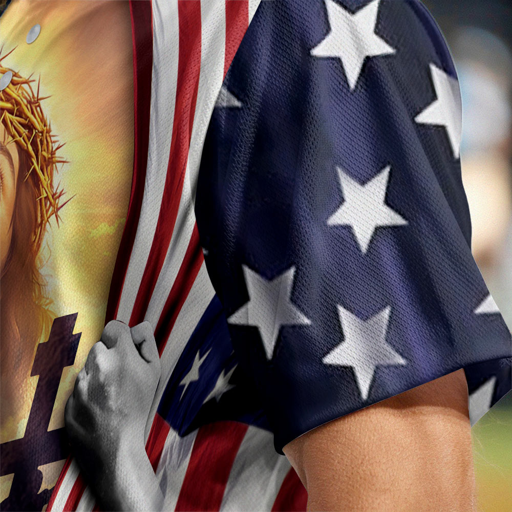 Make America Godly Again Baseball Jersey