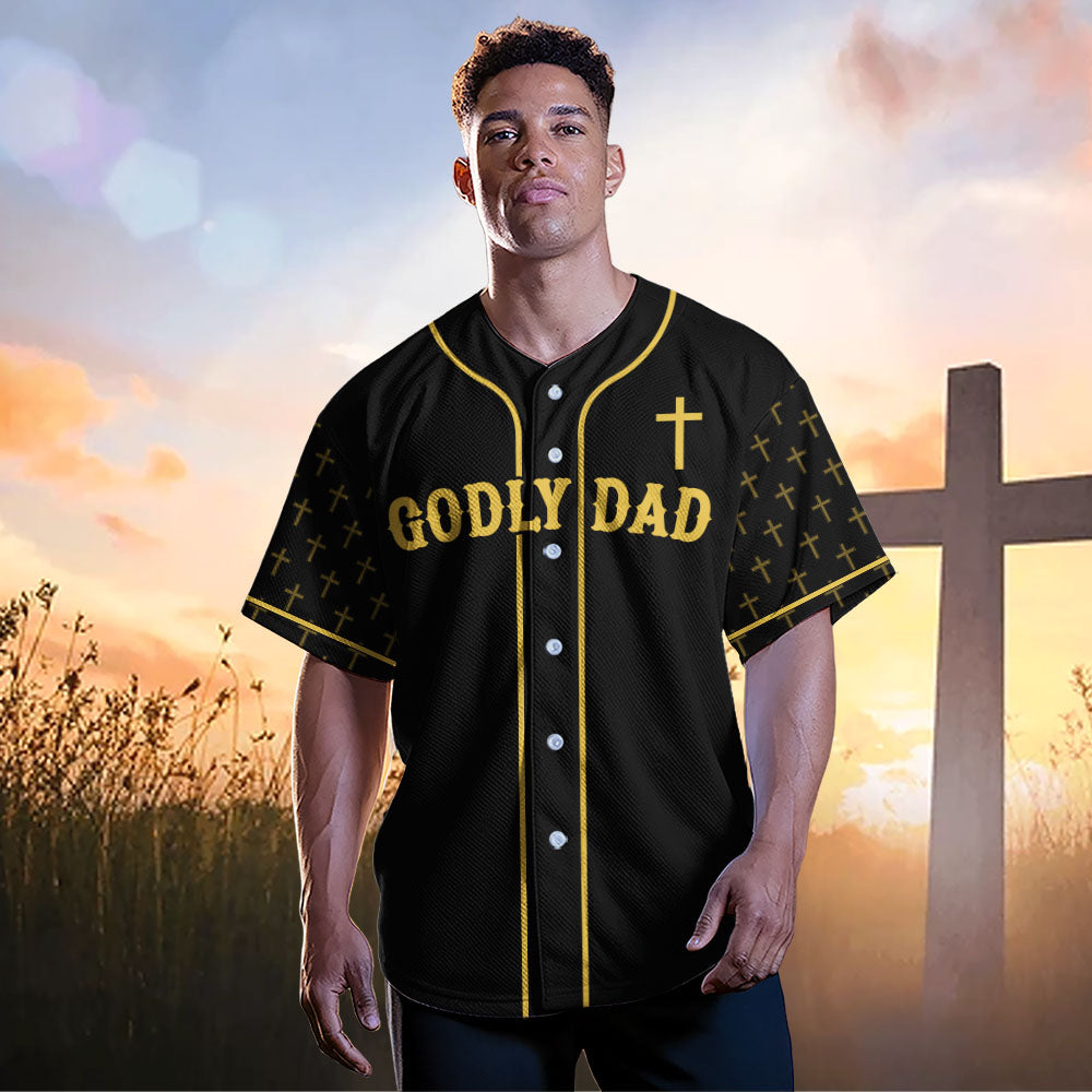 My Dad Is My Hero Baseball Jersey