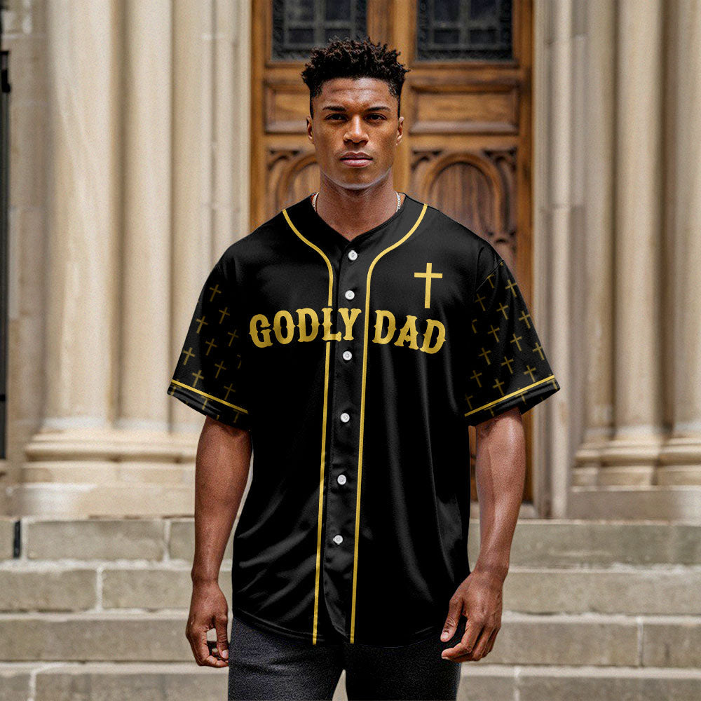 My Dad Is My Hero Baseball Jersey