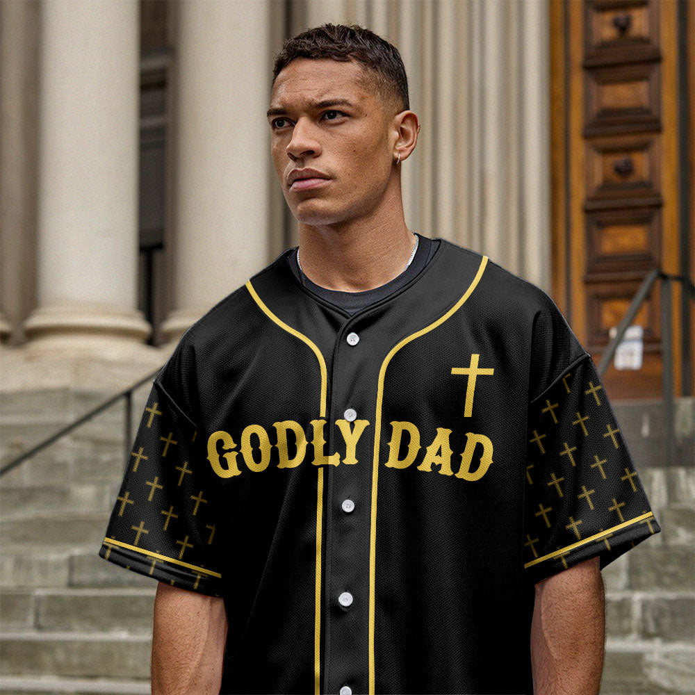 My Dad Is My Hero Baseball Jersey
