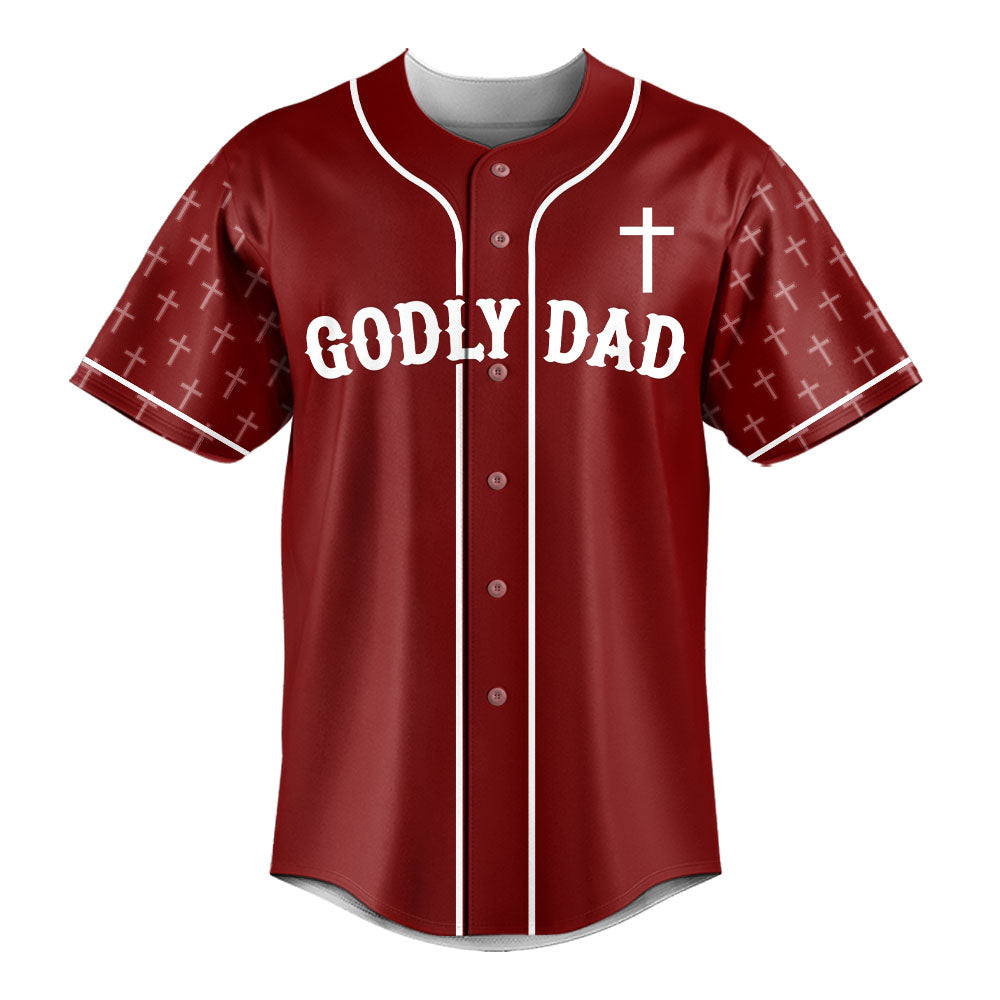 My Dad Is My Hero Baseball Jersey