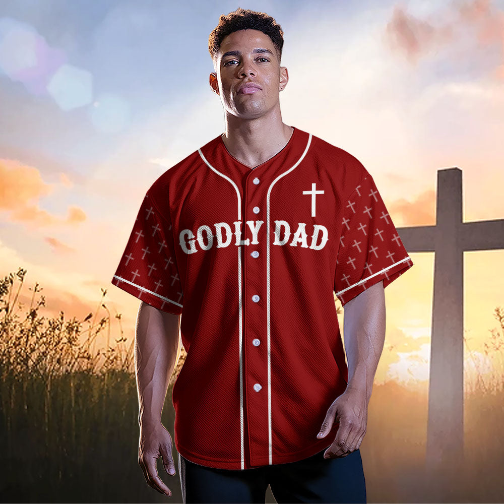 My Dad Is My Hero Baseball Jersey