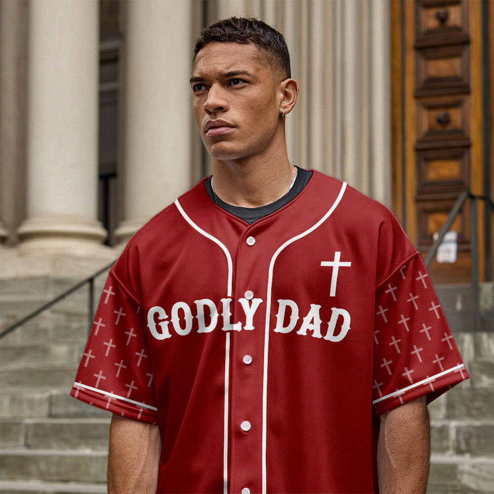 My Dad Is My Hero Baseball Jersey