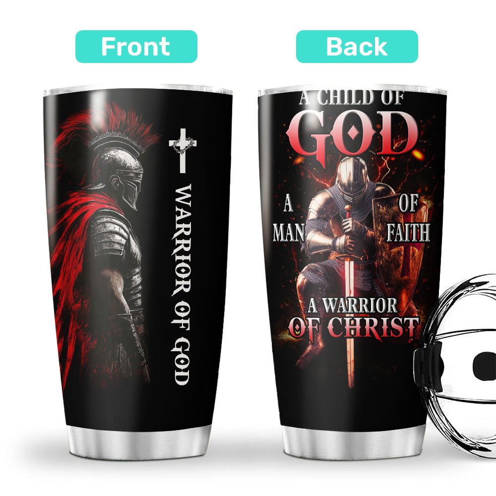 Warrior Of Christ Tumbler