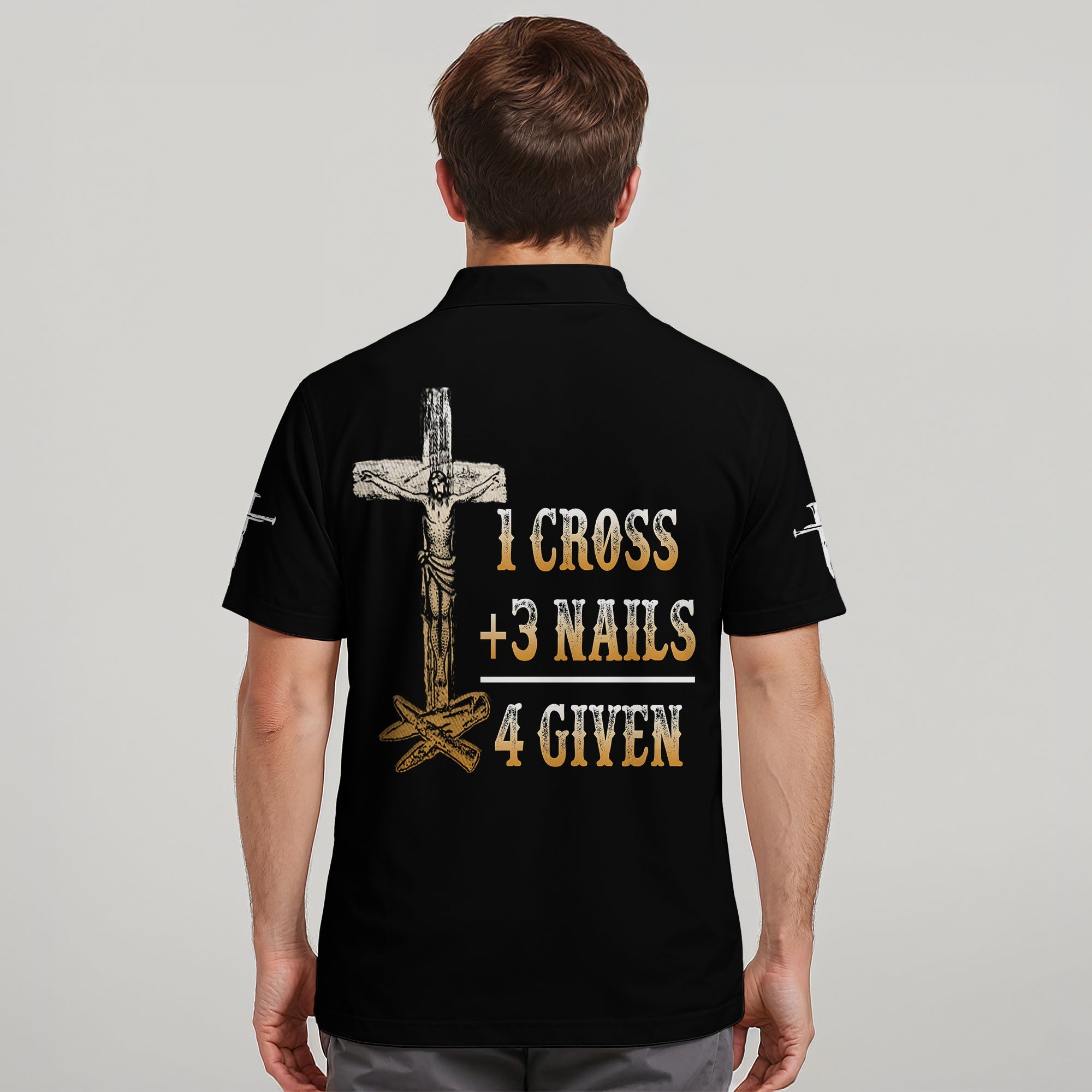 1 Cross 3 Nails 4 Given Polo