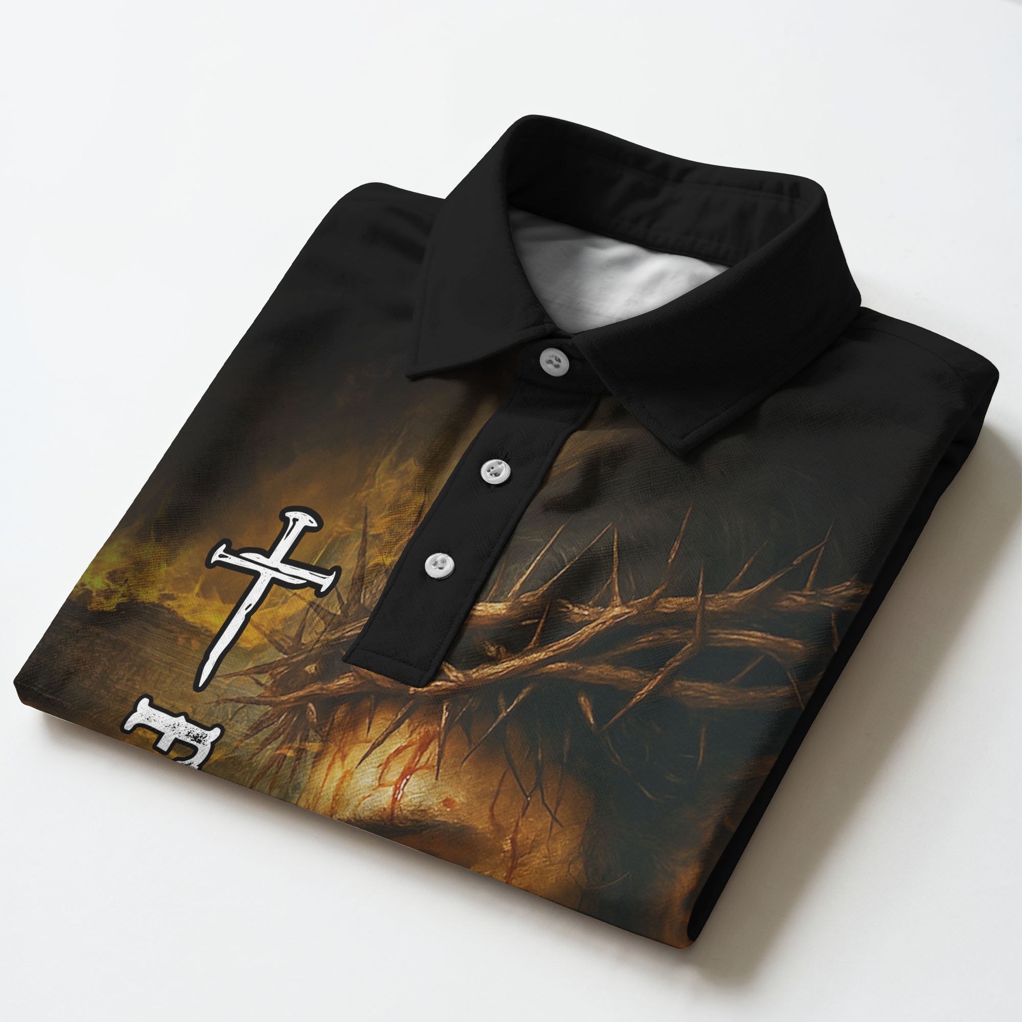1 Cross 3 Nails 4 Given Polo