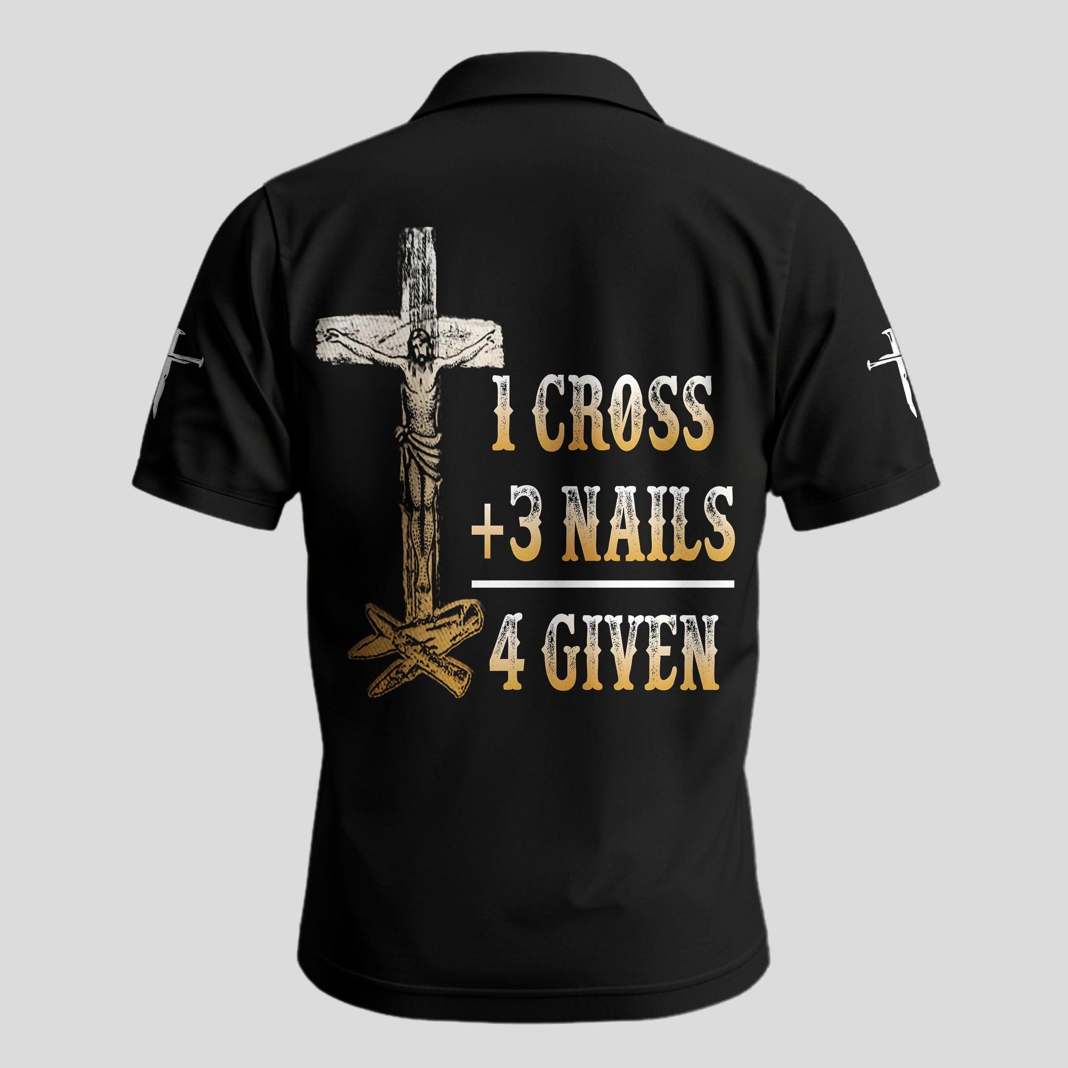 1 Cross 3 Nails 4 Given Polo