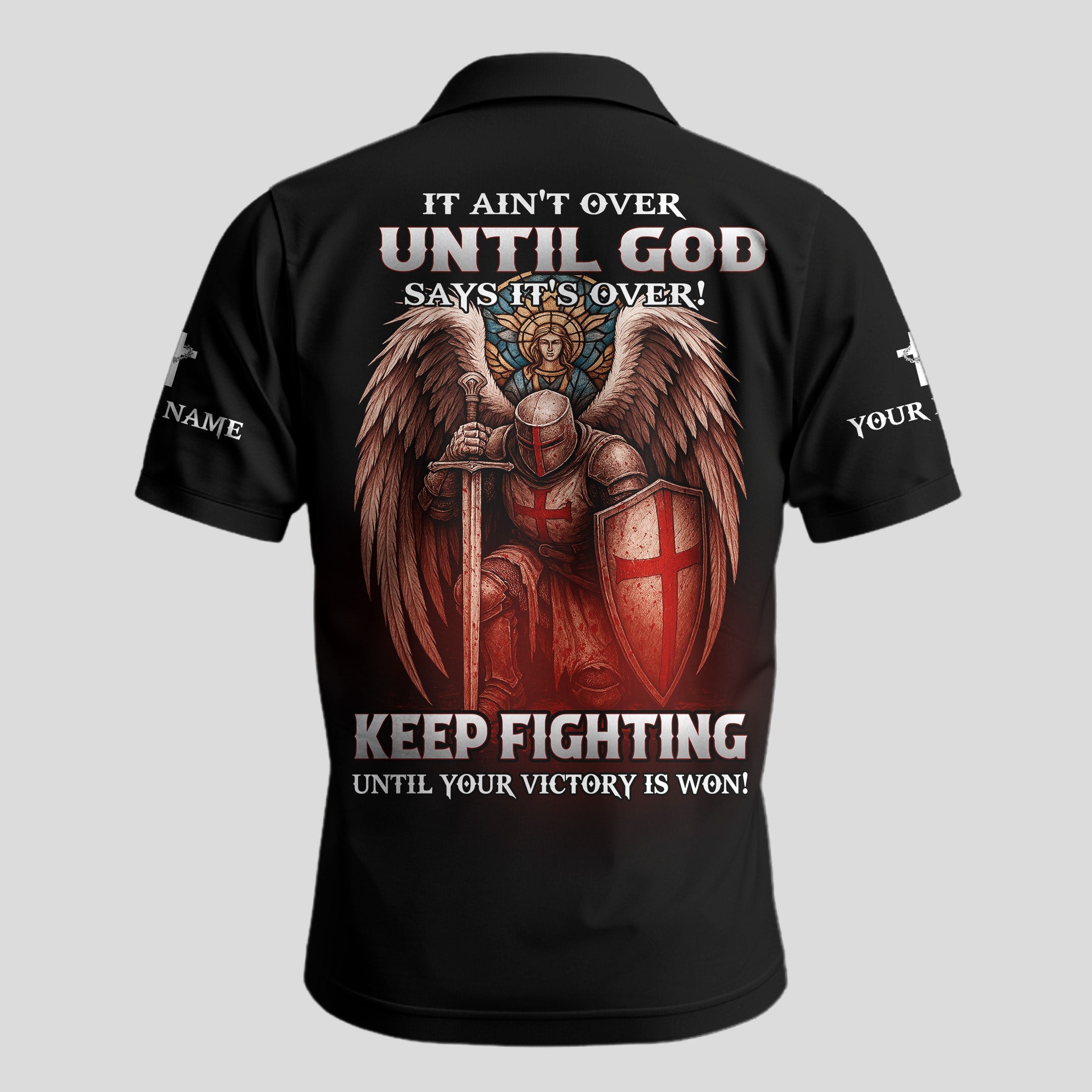 It Ain't Over Until God Polo Shirt
