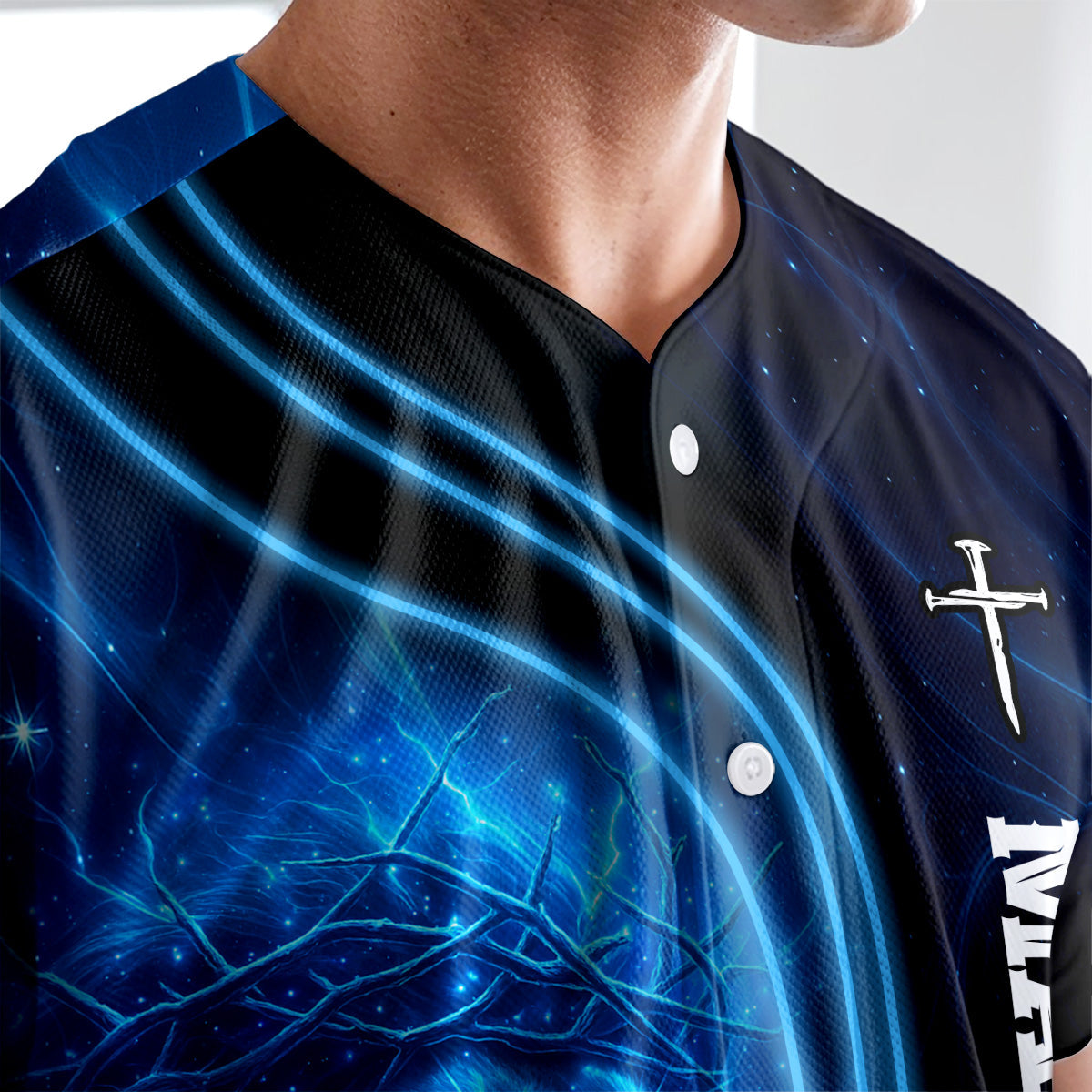 I Can Do All Things Through Christ Who Strengthens Me Custom Name Baseball Jersey