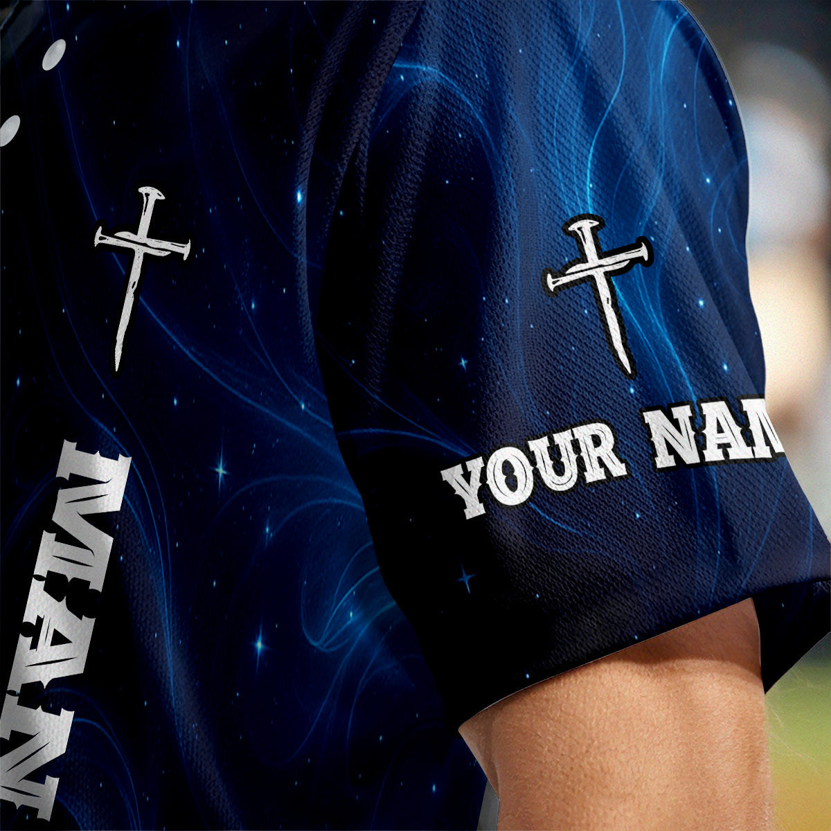 I Can Do All Things Through Christ Who Strengthens Me Custom Name Baseball Jersey