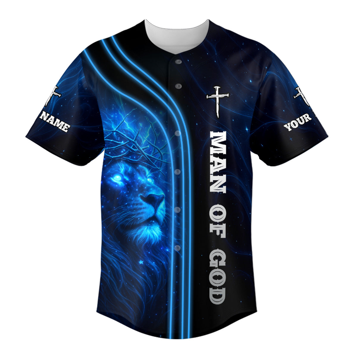 I Can Do All Things Through Christ Who Strengthens Me Custom Name Baseball Jersey