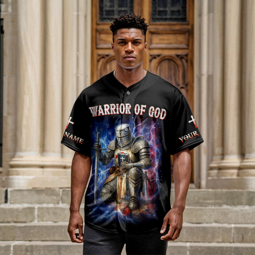 There Is Power In The Name Of Jesus Custom Name Baseball Jersey