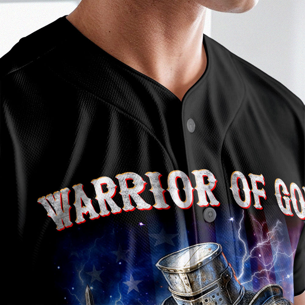 There Is Power In The Name Of Jesus Custom Name Baseball Jersey