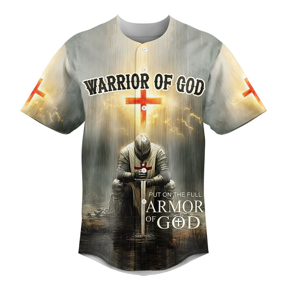 Put on the Full Armor of God Baseball Jersey