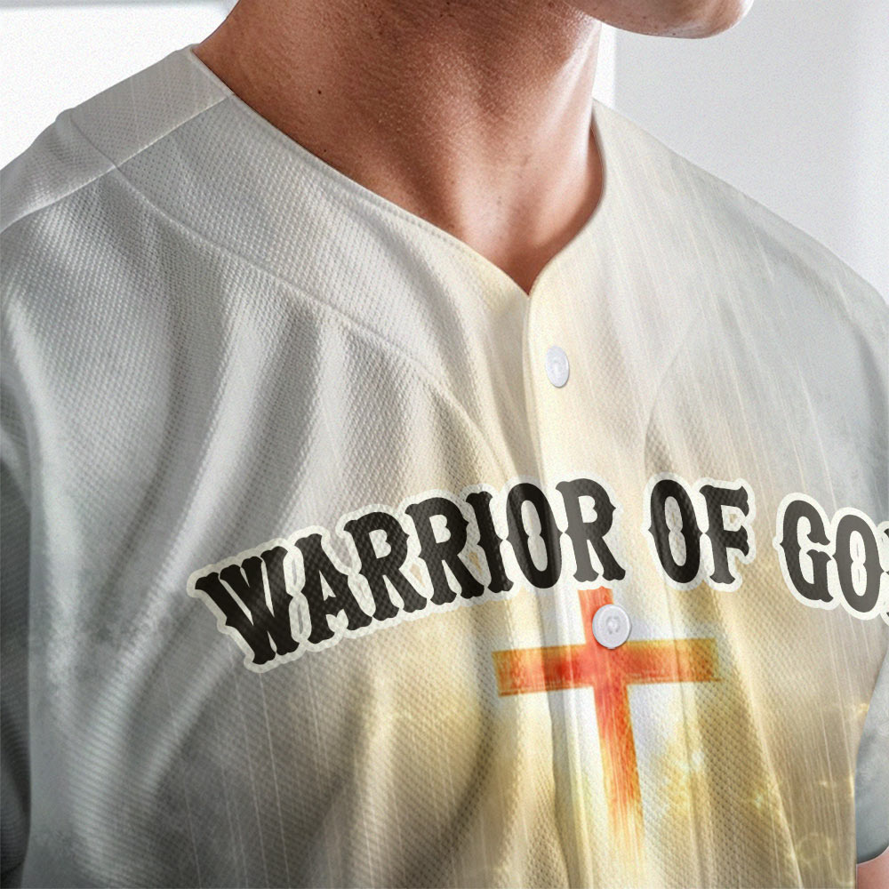 Put on the Full Armor of God Custom Name Baseball Jersey