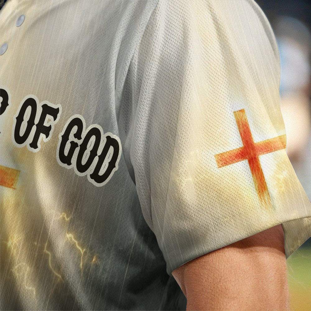 Put on the Full Armor of God Custom Name Baseball Jersey