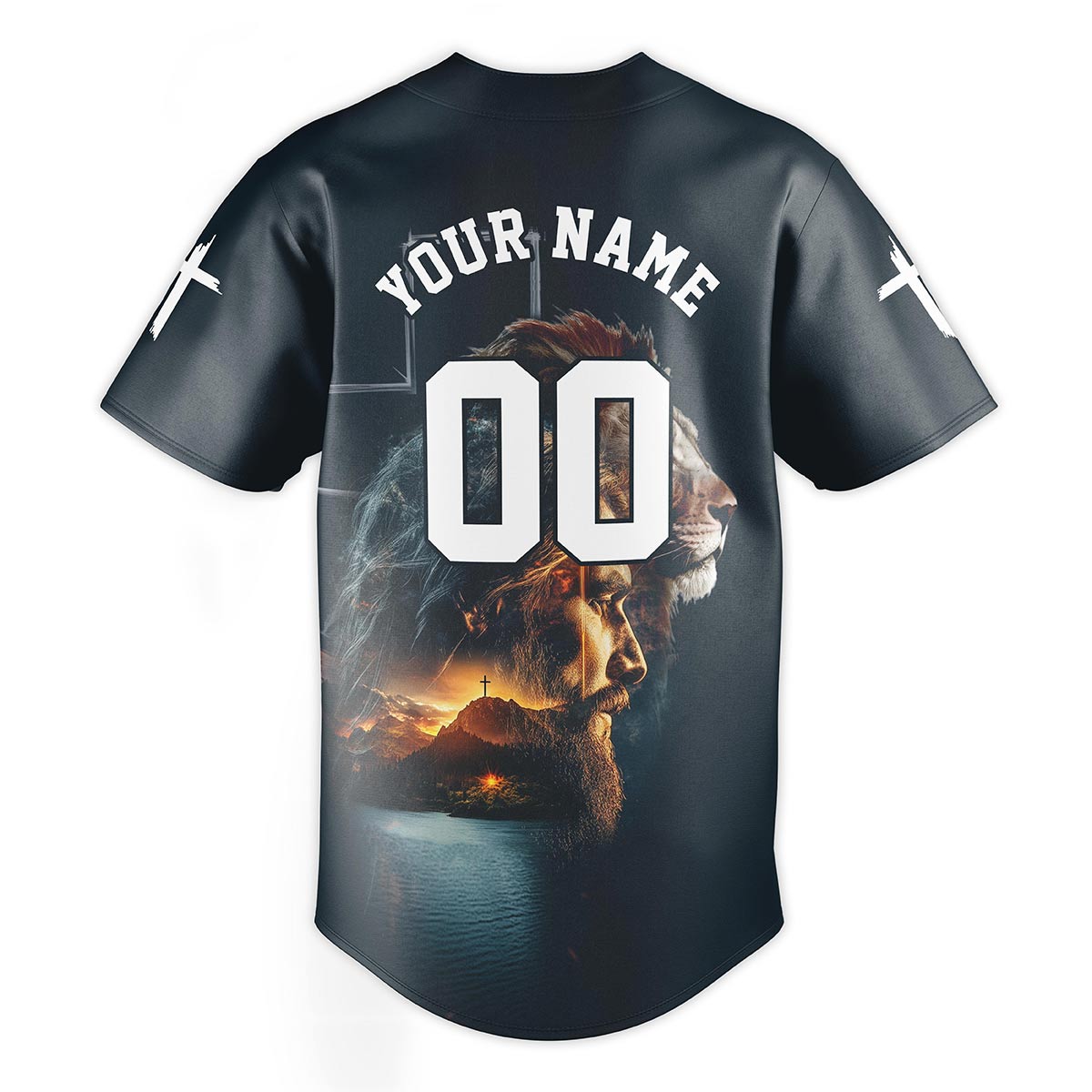 Warrior of Christ He is Risen Baseball Jersey
