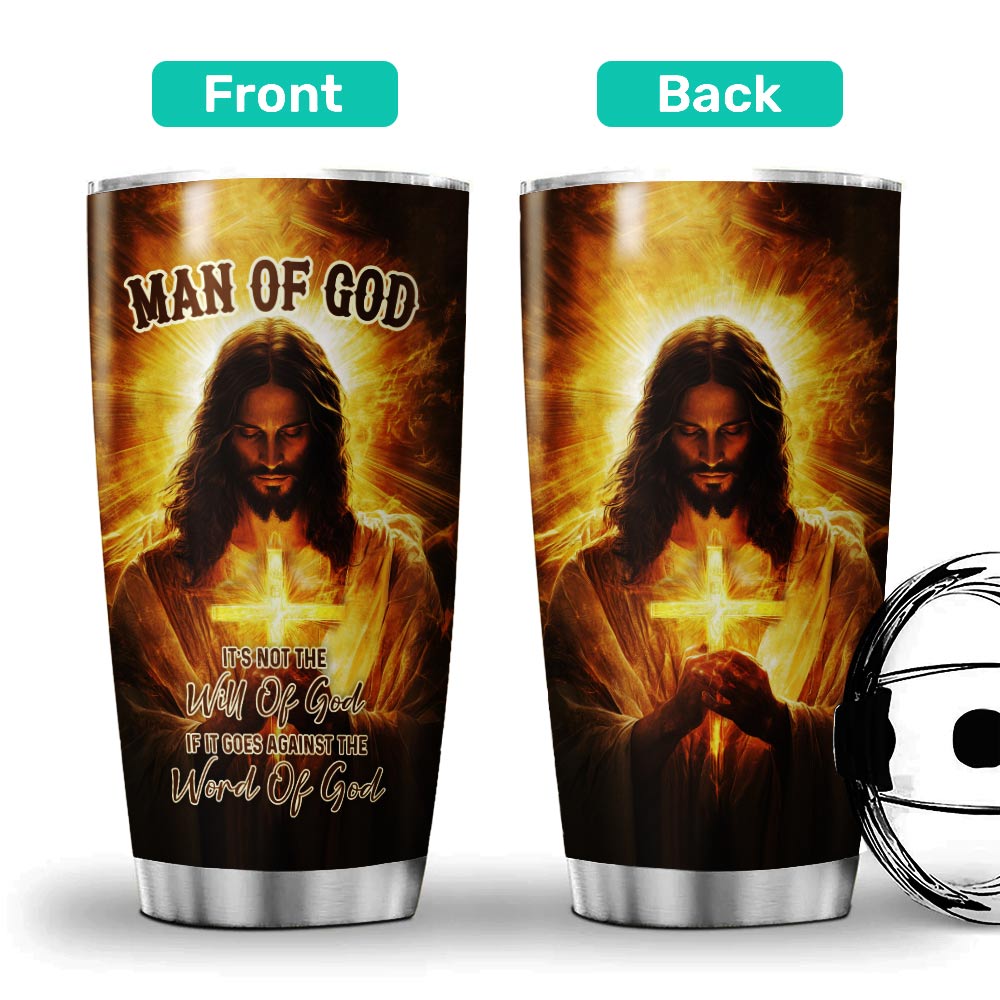 Will of God Word of God Stainless Steel Tumbler