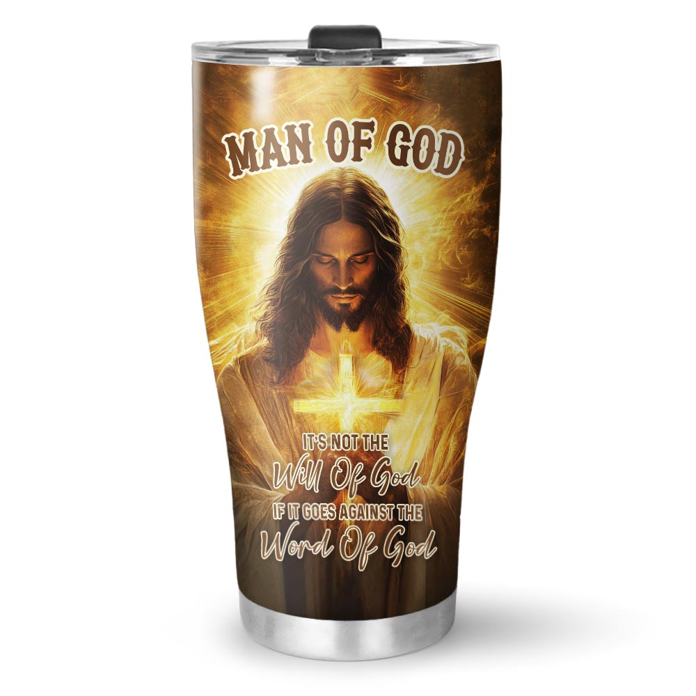 Will of God Word of God Stainless Steel Tumbler