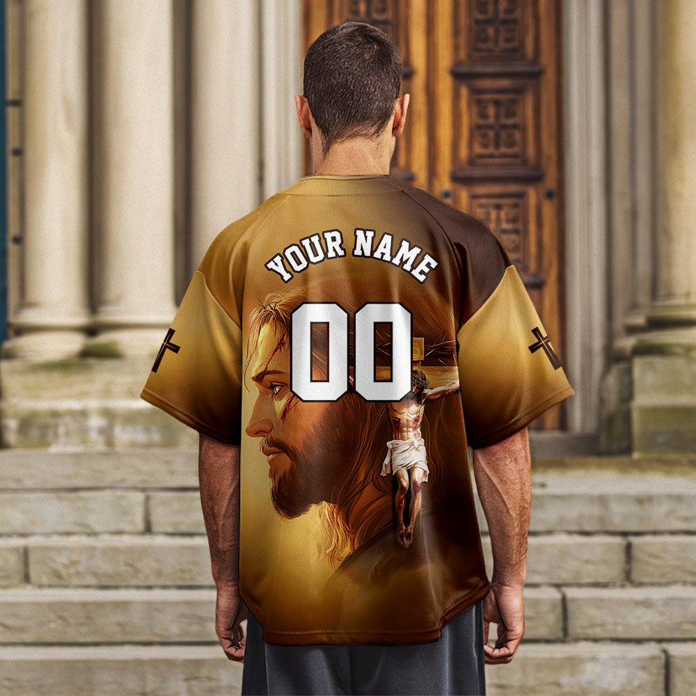 Fully Vaccinated by the Blood of Jesus Baseball Jersey