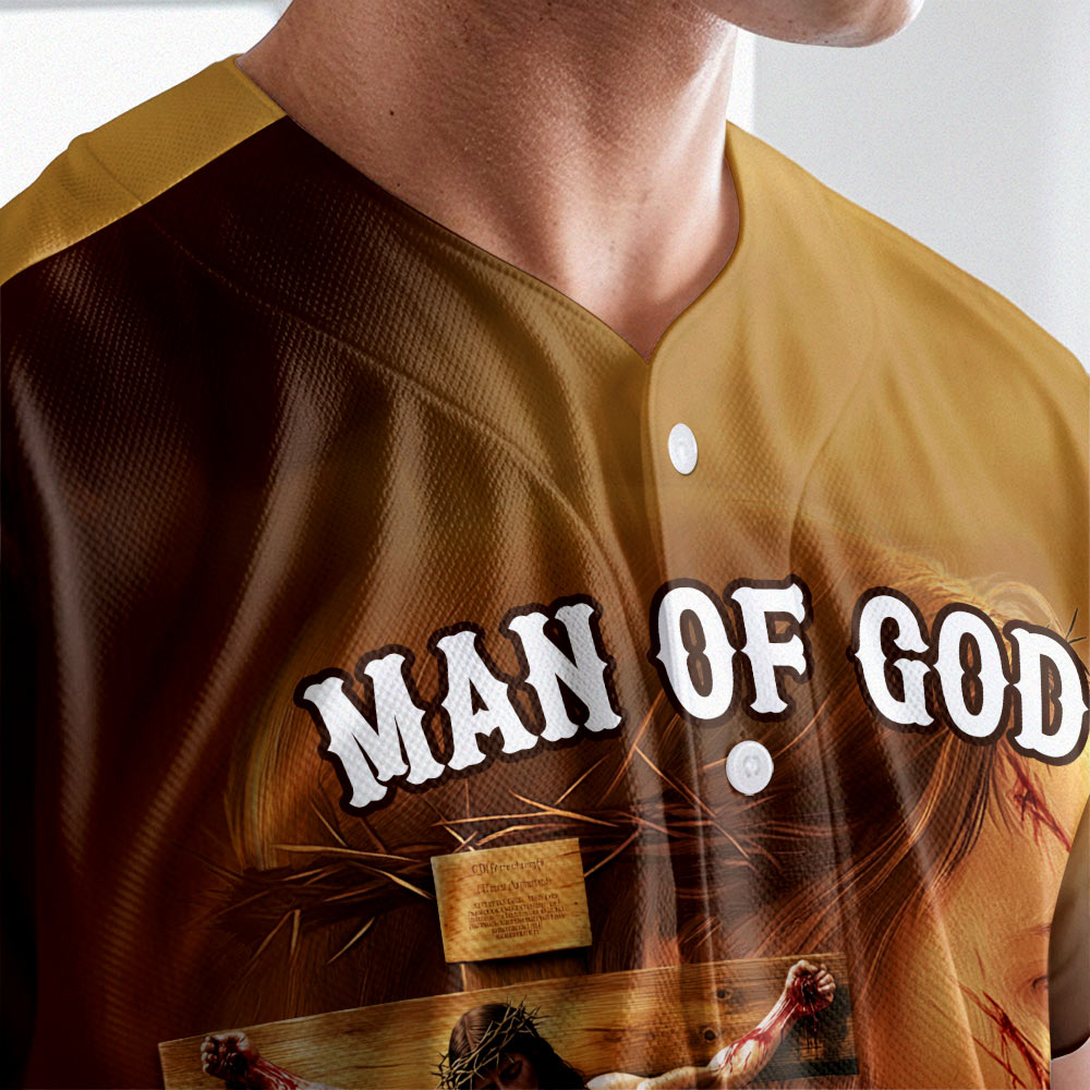 Fully Vaccinated by the Blood of Jesus Baseball Jersey