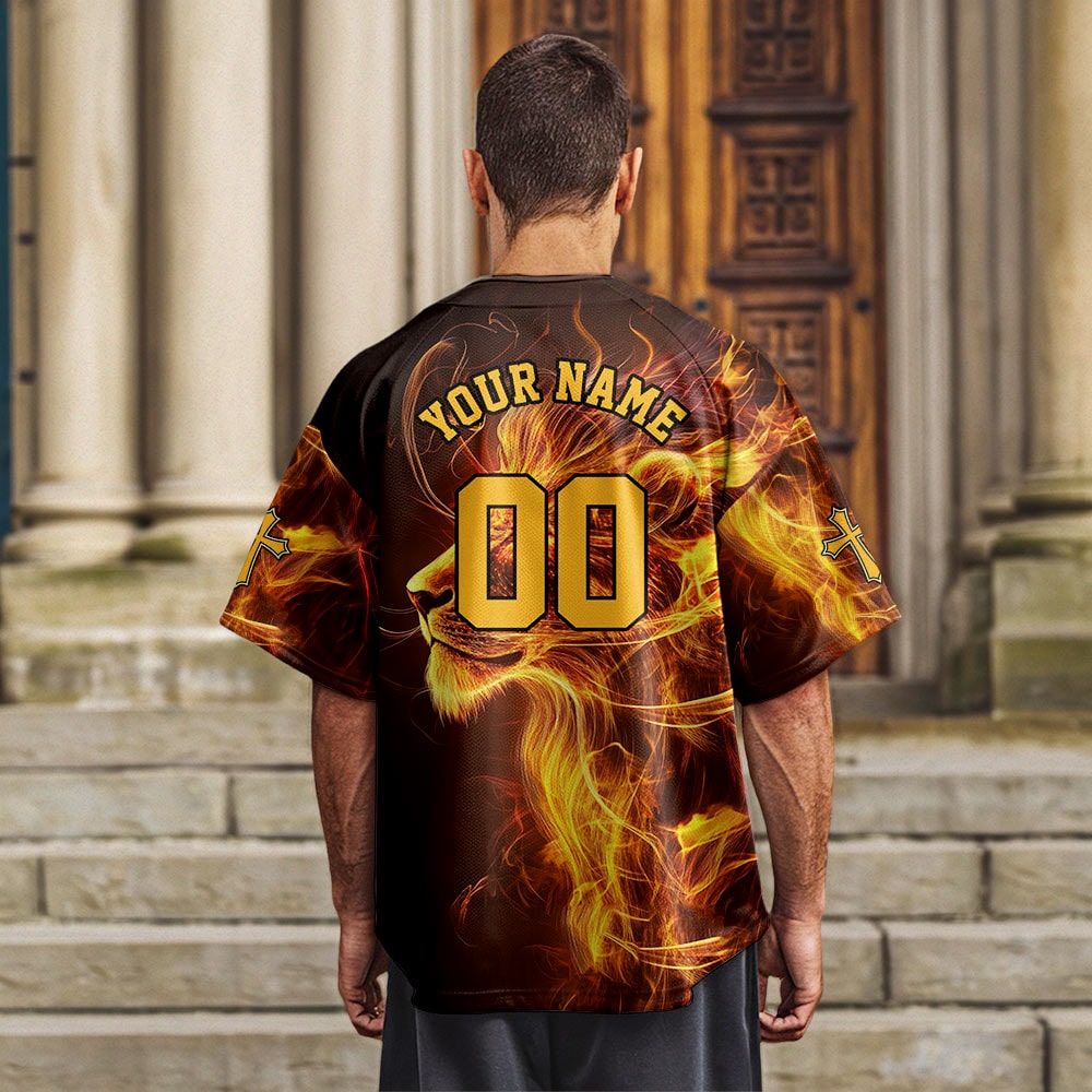 There is Power in the Name of Jesus Baseball Jersey