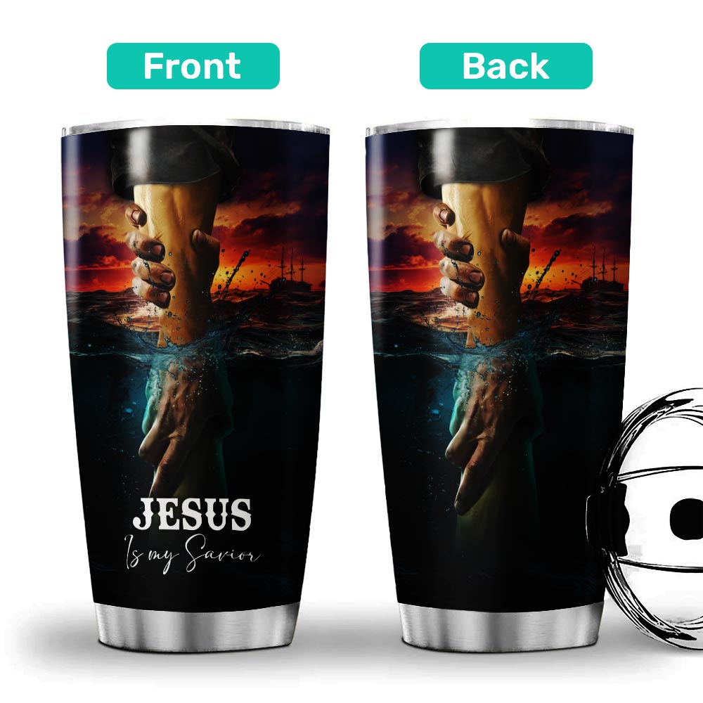 Jesus is my Savior Stainless Steel Tumbler