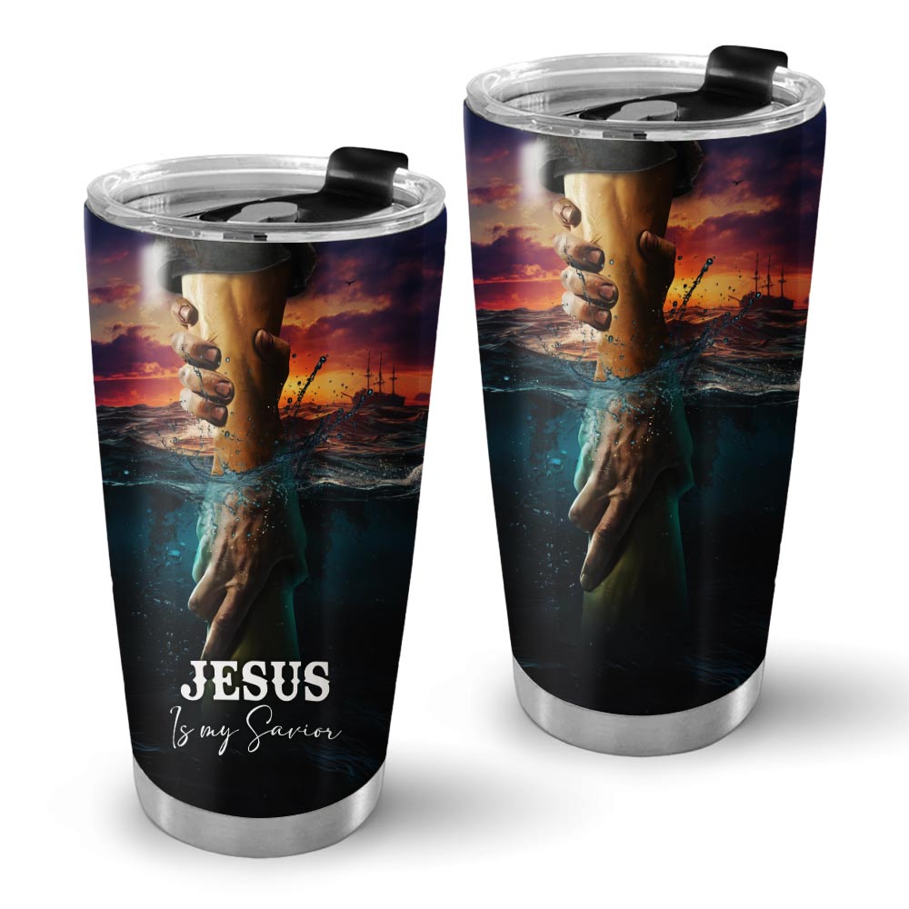 Jesus is my Savior Stainless Steel Tumbler