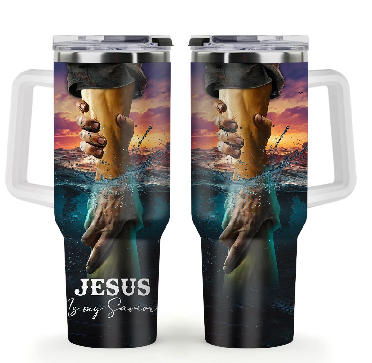 Jesus is my Savior Stainless Steel Tumbler