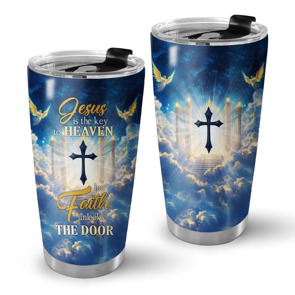 Jesus is the Key to Heaven Stainless Steel Tumbler