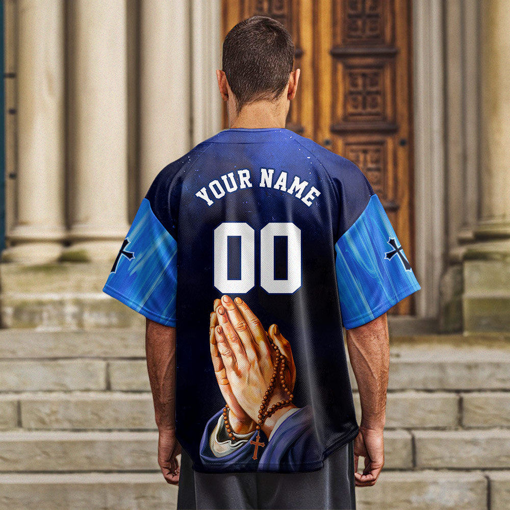 I can do All Things Through Christ Baseball Jersey