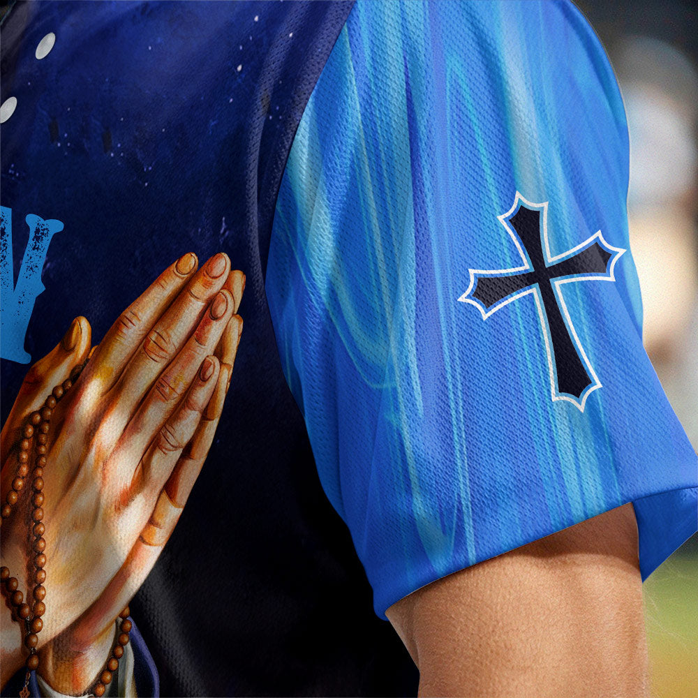 I can do All Things Through Christ Baseball Jersey