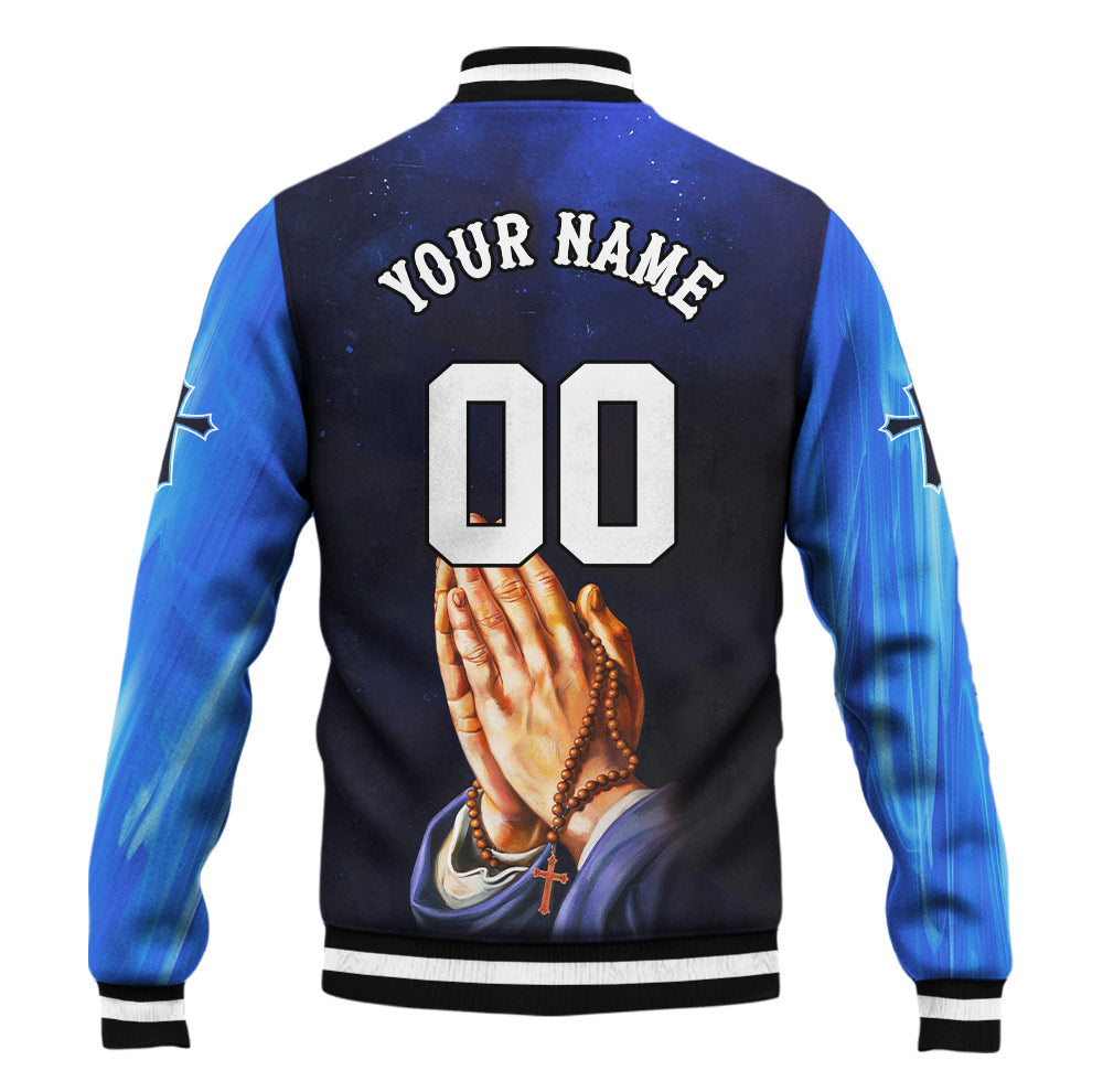 I can do All Things Through Christ Baseball Jacket