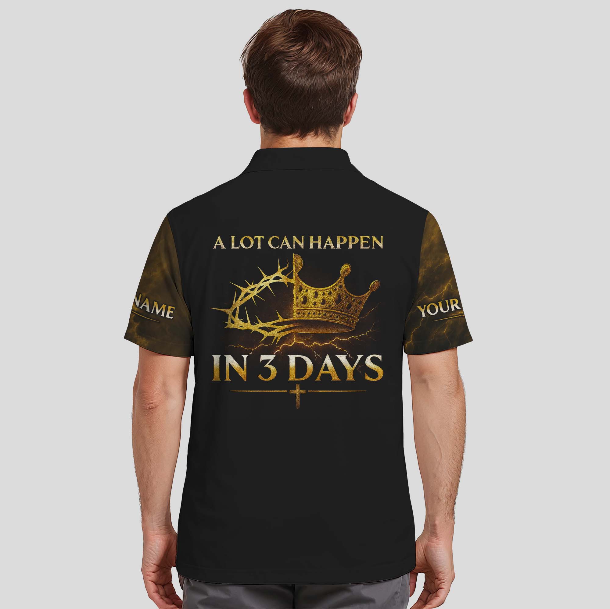A Lot Can Happen in 3 Days Polo Shirt
