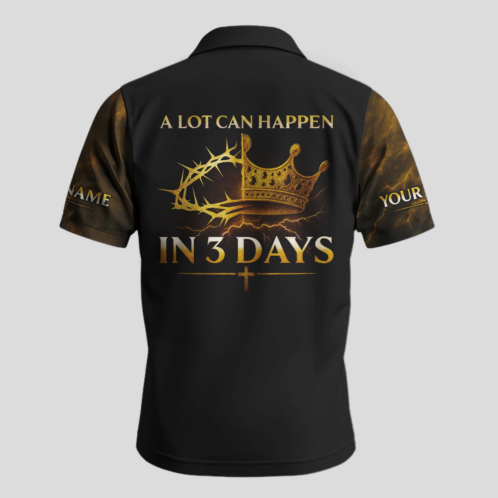 A Lot Can Happen in 3 Days Polo Shirt