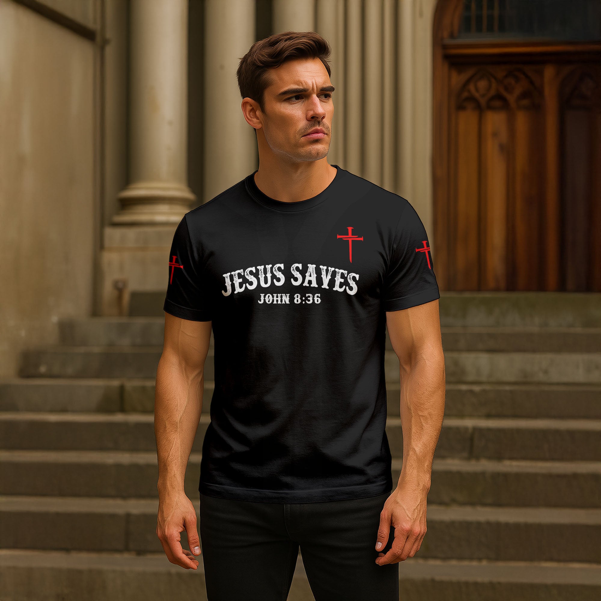 "Redemption" Black T-Shirt