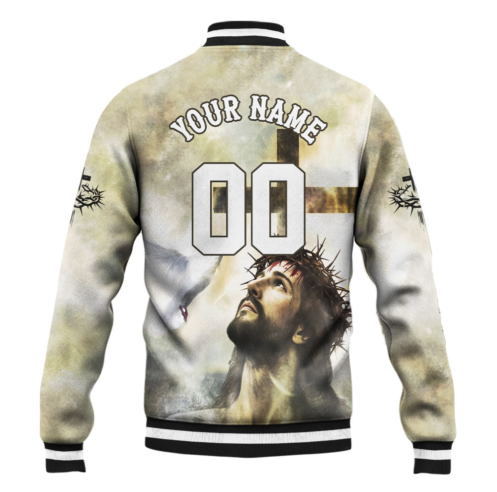 Child of God – Divine Grace Jesus Baseball Jacket