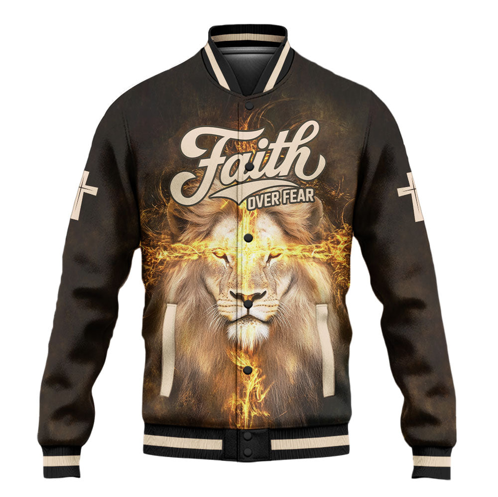 Man Of God Jesus Baseball Jacket