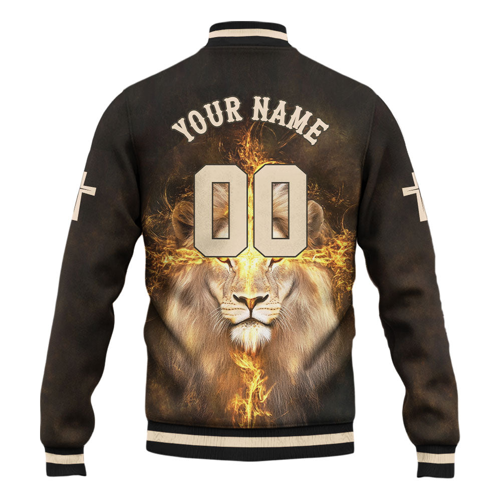 Man Of God Jesus Baseball Jacket