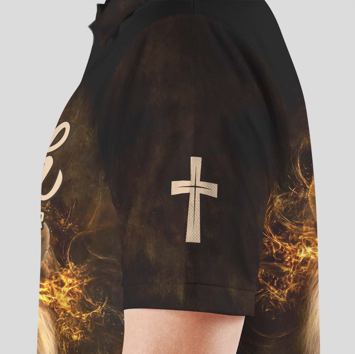 Faith over Fear Lion of Judah Polo