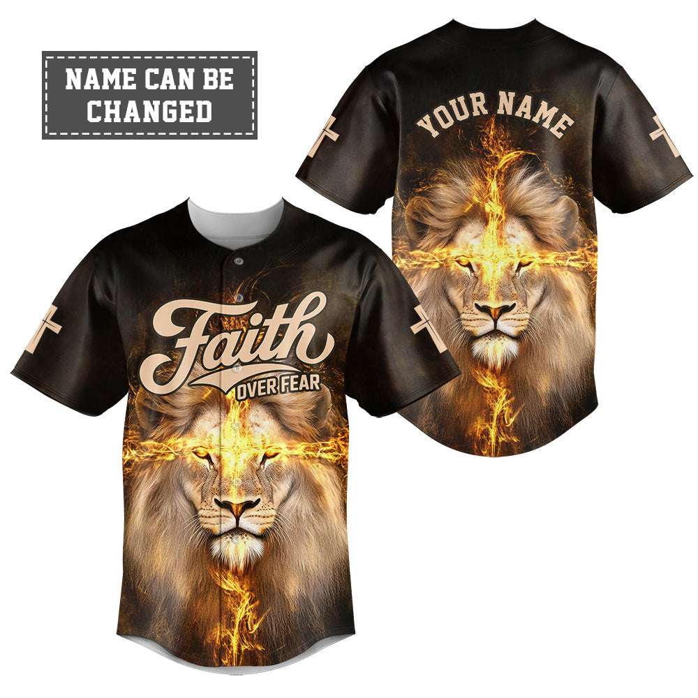 Man Of God Jesus Custom Name Baseball Jersey